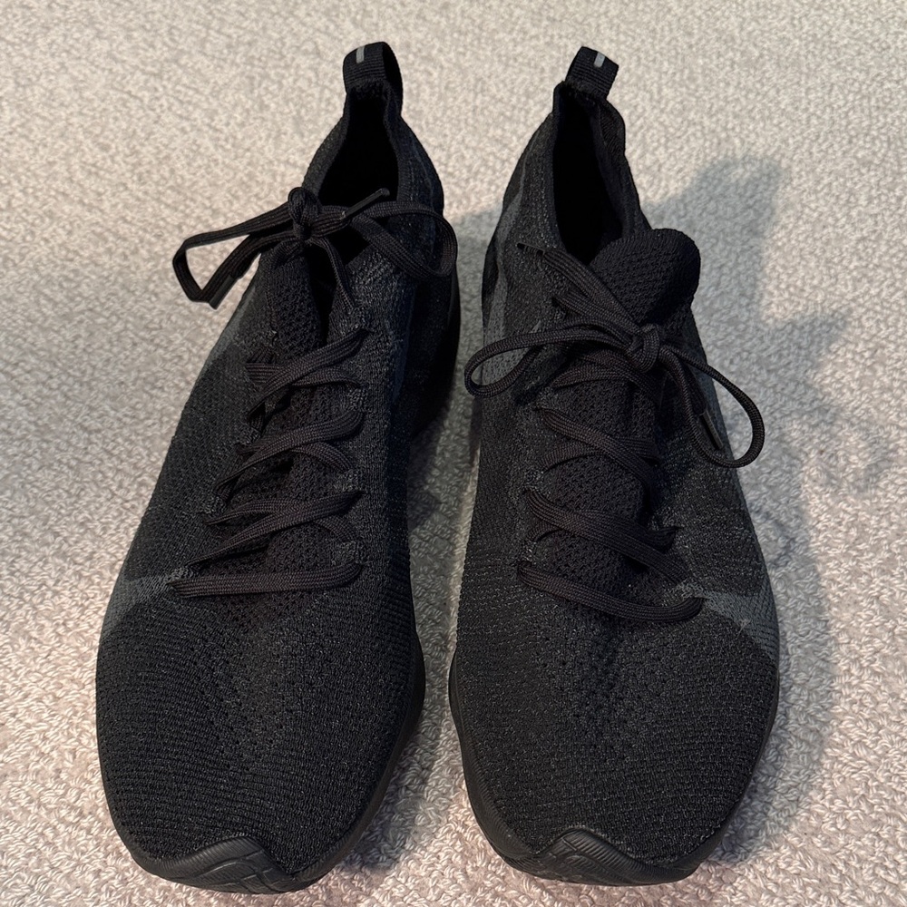 Black Nike Vapor Flyknit Athletic Men's Shoes Size 10.5